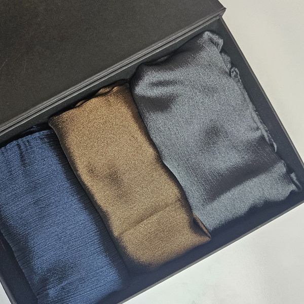 Silk hijab bundle-Bundle of 3-With box